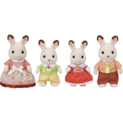 Sylvanian Families ® Chocolade Aden Konijn Familie Nieuw