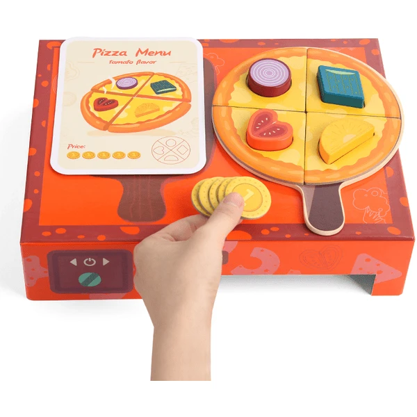 TopBright Toys® Vormpjes Leerdoos - Pizza Bakkerij - Image 3