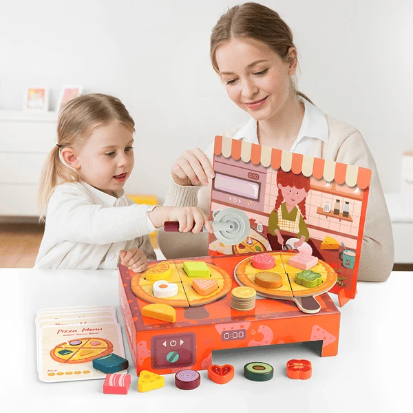 TopBright Toys® Vormpjes Leerdoos - Pizza Bakkerij - Image 5