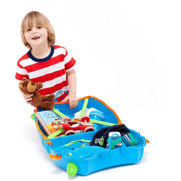 Trunki Kinderkoffer - Terrance, Blauw - Image 4