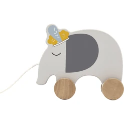 Tryco Houten Trekspeelgoed - Olifant