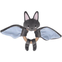 Tryco Pluche Speen Met Rammelaar - Bruce Vleermuis