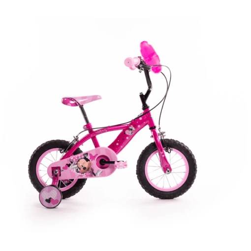 United Wheels Huffy Minnie 12 Inch Fiets, Roze - Afbeelding 2