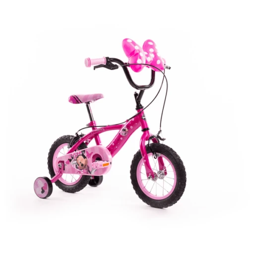 United Wheels Huffy Minnie 12 Inch Fiets, Roze - Afbeelding 3
