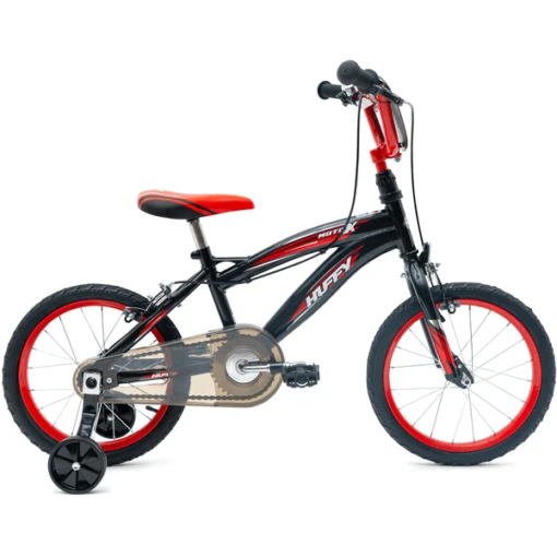 United Wheels Huffy Moto X 16 Inch Fiets Zwart - Afbeelding 2