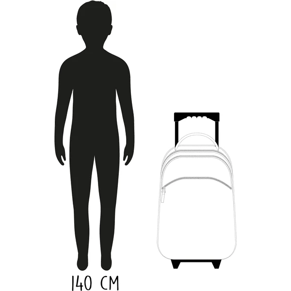 Vadobag Trolley Rugzak Skooter Dinogames - Afbeelding 2