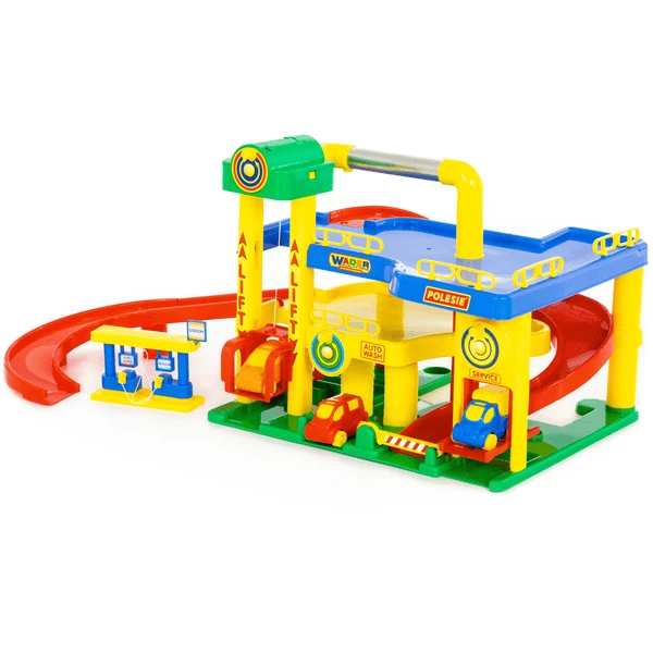 WADER Garage Nr. 1 Met Auto's