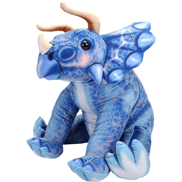 Wild Republic Knuffel Cuddle Kins Jumbo Triceratops - Afbeelding 3