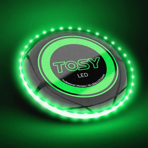 XTREM Speelgoed En Sport - TOSY Ultimate Disc LED, Groen - Image 3