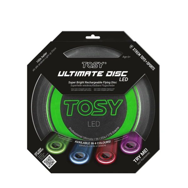 XTREM Speelgoed En Sport - TOSY Ultimate Disc LED, Groen