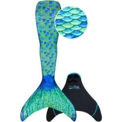 XTREM Toys And Sports FIN FUN Zeemeermin Aussie Green