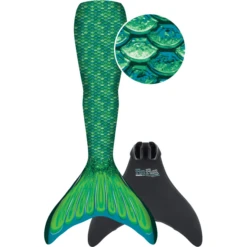 XTREM Toys And Sports FIN FUN Zeemeermin Mermaidens Original Maat S/M Groen